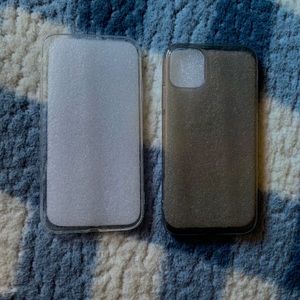 Iphone 11 Clear Glitter Case